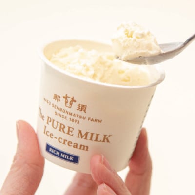 千本松牧場のThe PURE MILKアイスクリーム10個セット