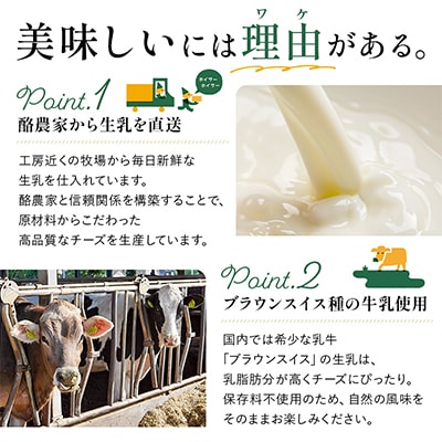 那須の森3種チーズおまかせセット(カチョカバロ+フィラータスティック+おまかせチーズ1種)
