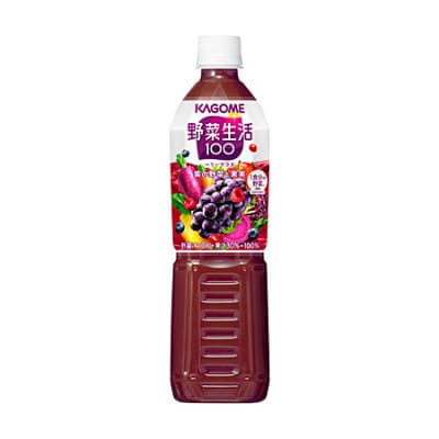 【毎月定期便】カゴメ 野菜生活100(ベリーサラダ) 720ml PET×15本全6回