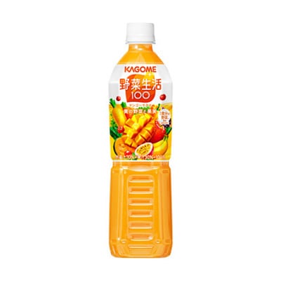 【毎月定期便】カゴメ 野菜生活100(マンゴーサラダ) 720ml PET×15本全2回