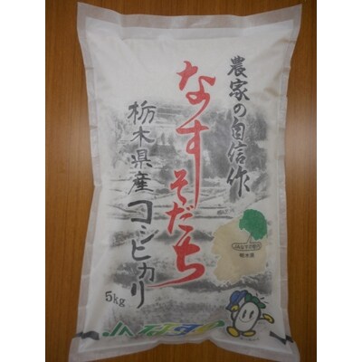 【令和3年産】なすの産米「なすそだち」5Kg