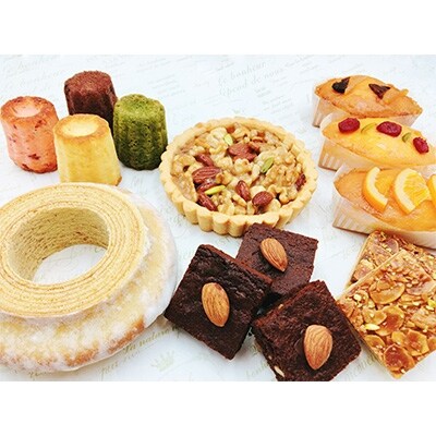 人気焼き菓子詰め合わせBセット(6種　計14個)