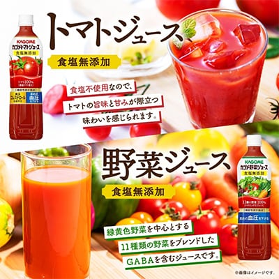 【毎月定期便】カゴメ 野菜ジュース 飲み比べ PET 720ml 6種 計6本 那須塩原市全12回