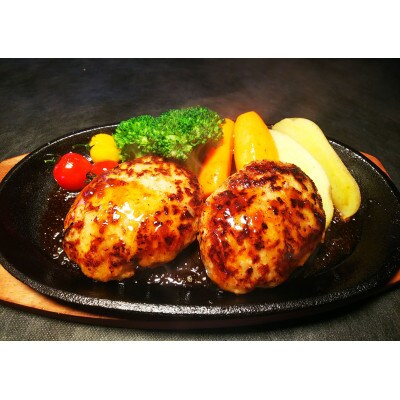 那須郡司豚オールポークハンバーグ　100g×8ヶ入