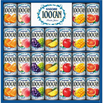 カゴメ　100%フルーツジュースギフト(25本)