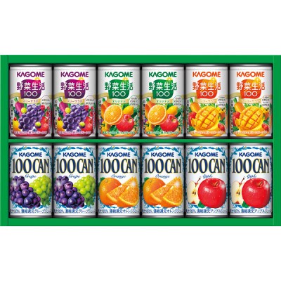 【ギフト包装対応】カゴメ　すこやかファミリーギフト(12本)