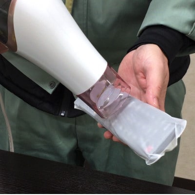 抗菌リモコン保護フィルム　大　10枚入　半透明(乳白色)