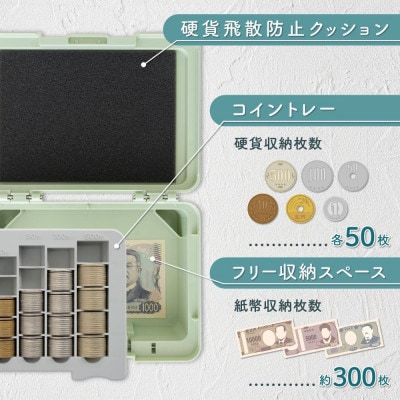 カール事務器 手提げ金庫 ポータブルキャッシュケース CX-003-U(那須塩原市工場生産品) 1個