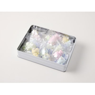 寝クマのメレンゲ缶