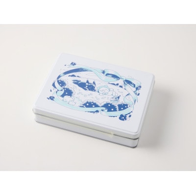 寝クマのクッキー缶