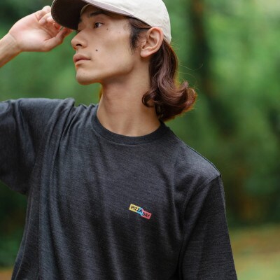 毎日着たくなるウールTシャツ | メリノウール100% ・PIZZA DAYロゴ・XLサイズ