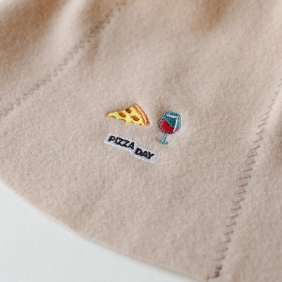 ウール サウナハット ぶどう のこり染