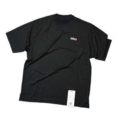 最高の着心地を叶えるメリノウールTシャツ ユニセックス ブラック XLサイズ