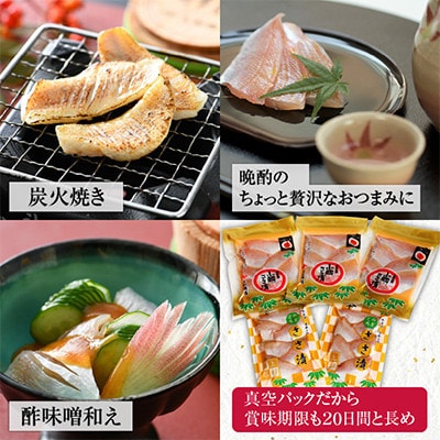 【のし付き】小鯛ささ漬・のどぐろ笹漬パックセット 贈答用