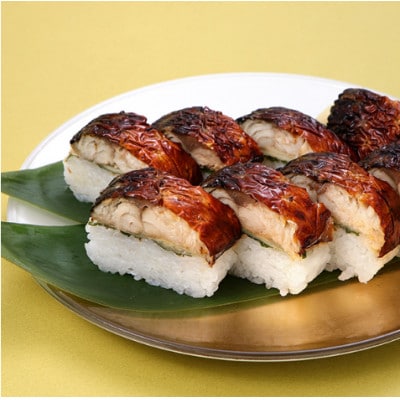 醤油かおる焼き鯖すし×2本 福井のコシヒカリと相性抜群! 福井県優良観光土産品推奨審査会優秀賞を受賞