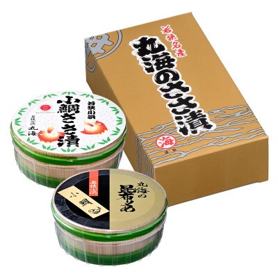 ささ漬2点セット(小鯛ささ漬・小鯛昆布〆)