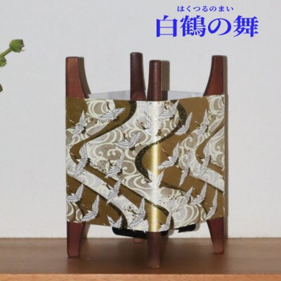 糸車行灯(白鶴の舞)明かりセンサー