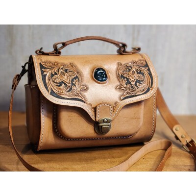 ミニバッグ OBAMA blue