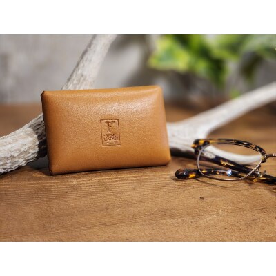 カードケース スリム【ライトブラウン】