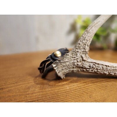 リベットブレスレッド【ブラック】