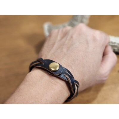 リベットブレスレッド【ブラック】