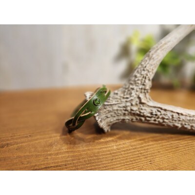 リベットブレスレッド【グリーン】