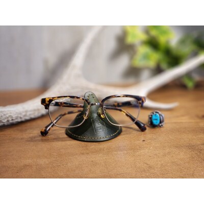 メガネスタンド【グリーン】