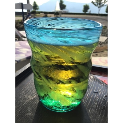 爽やか浮き雲ビールグラスペア　セット