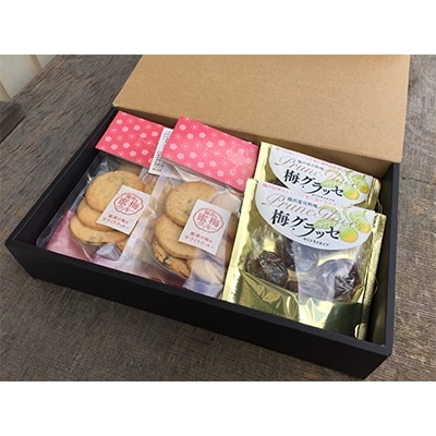 ふくいの梅菓子セット(蜜梅クッキーと梅グラッセセミドライタイプ)