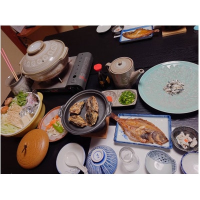 ふぐ料理の宿まるちゅう広田　若狭ふぐコース　ペア宿泊券