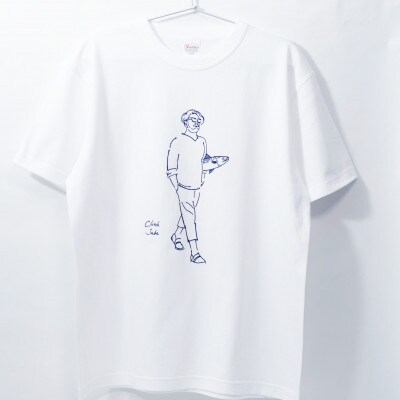 クラッチ鯖Tシャツ　S