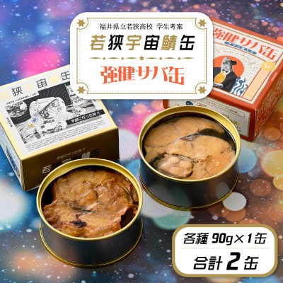 地上と宇宙の味　食べ比べセット　若狭宇宙鯖缶&強健サバ缶