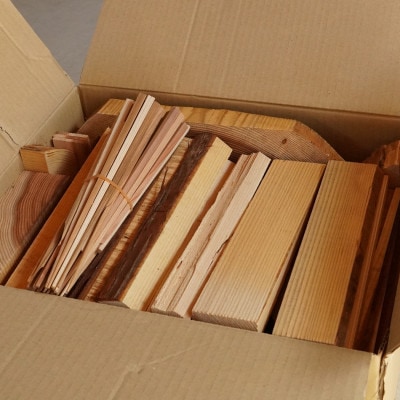 PEFC認証 福井杉の焚き付け薪セット3箱