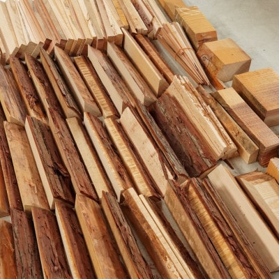 PEFC認証 福井杉の焚き付け薪セット3箱