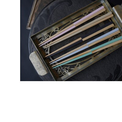 【OEDO -Chic- Sauge】 (食洗機対応 箸 若狭塗箸 1膳)