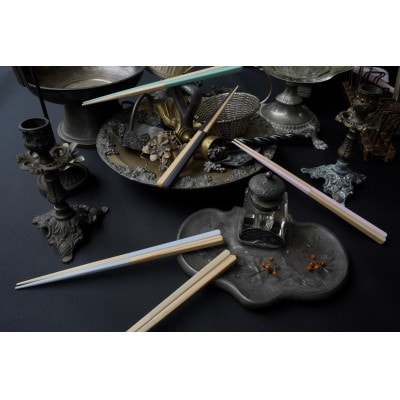 【OEDO -Chic- Brume】(食洗機対応 箸 若狭塗箸 1膳)