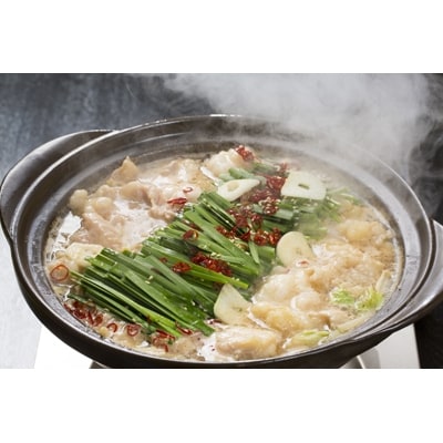 国産牛の博多もつ鍋(3～4人前)とふくよか豚2種しゃぶしゃぶ(ロース、バラ各400g)セット