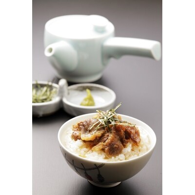 神戸牛まぶし茶漬けセット (神戸牛まぶし・おんどる黄金出汁・山葵、刻みのり)×5個