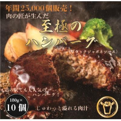 おんどるハンバーグ(ブラックジャポネソース)10個