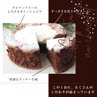 生ガトーショコラ　5号　直径15cm