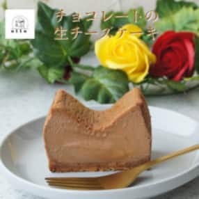 とろけるチョコレートの生チーズケーキ 420g/1本(福岡県水巻町)