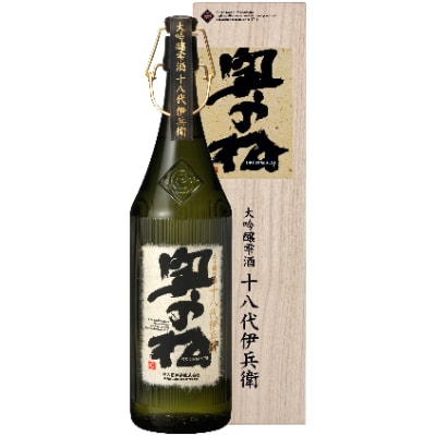 奥の松酒造　大吟醸雫酒　十八代伊兵衛　1800ml×1本