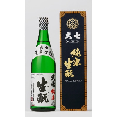 大七　純米生もと・本醸造生もと二本松城　720ml×各1本