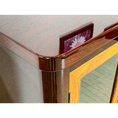 〈創業明治2年、田中家具謹製〉二本松伝統家具 欅ModernStyle キャビネット60