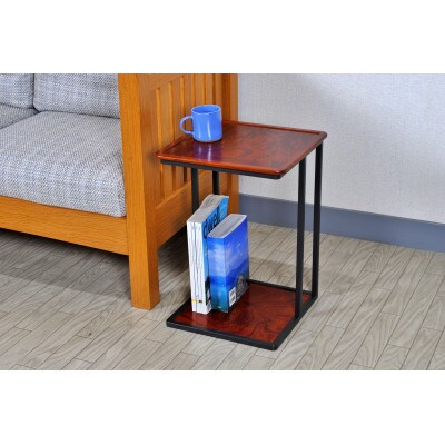 創業明治2年、田中家具謹製〉けやきのサイドテーブル 2段 #2 | 福島県  