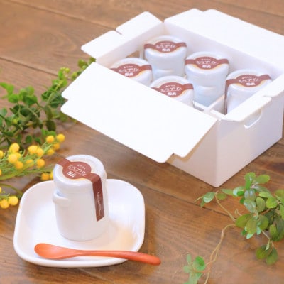 【福島県あだたら高原産牛乳使用】濃厚なめらか「あだたら高原プリン」カスタード6本入り