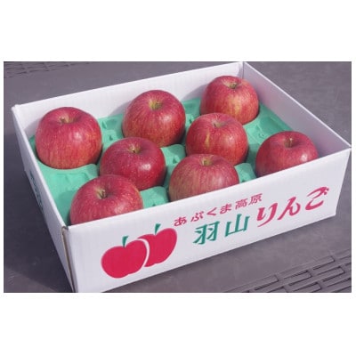 羽山りんご　完熟サンふじ　3kg