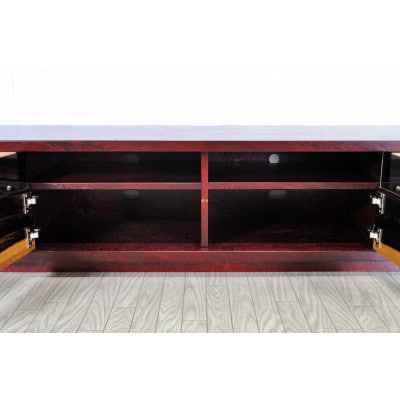 二本松伝統家具　ローボード180　黒柿&欅