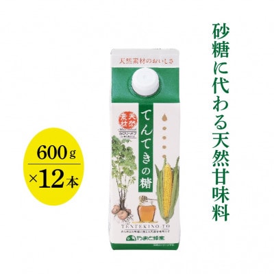 てんてきの糖600g×12本
