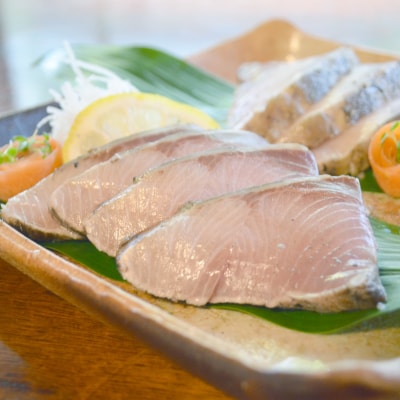 土佐沖 獲れ 天然 ぶり 藁焼き たたき 約840g(7～8個)[0994-4]